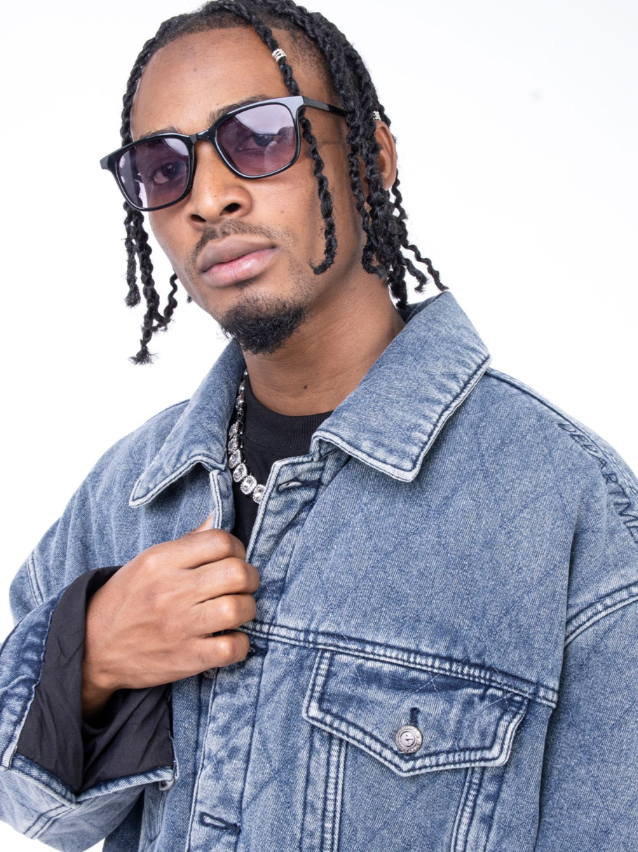 F3F Select Washed Denim Loose Jacket