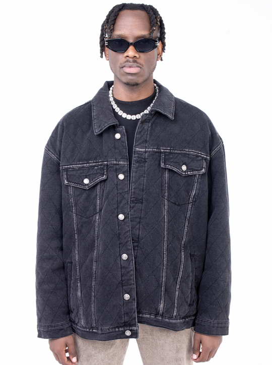 F3F Select Washed Denim Loose Jacket