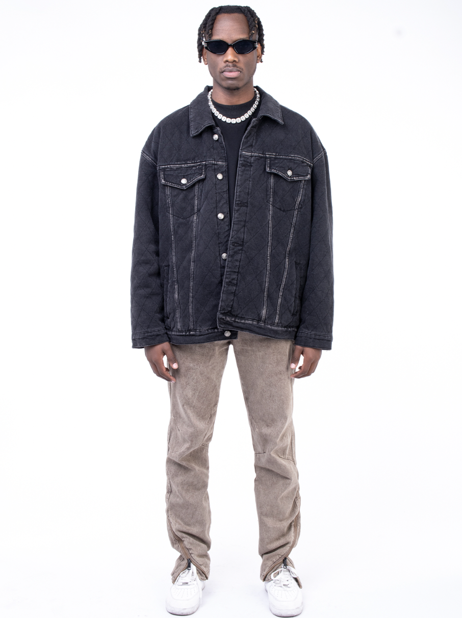F3F Select Washed Denim Loose Jacket