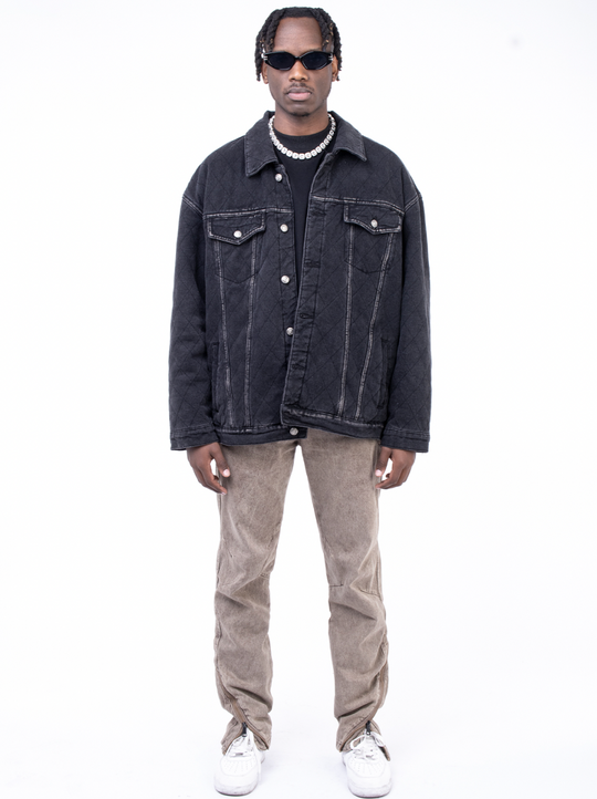 F3F Select Washed Denim Loose Jacket
