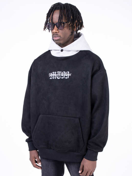 F3F Select Suede Embroidered Hoodie