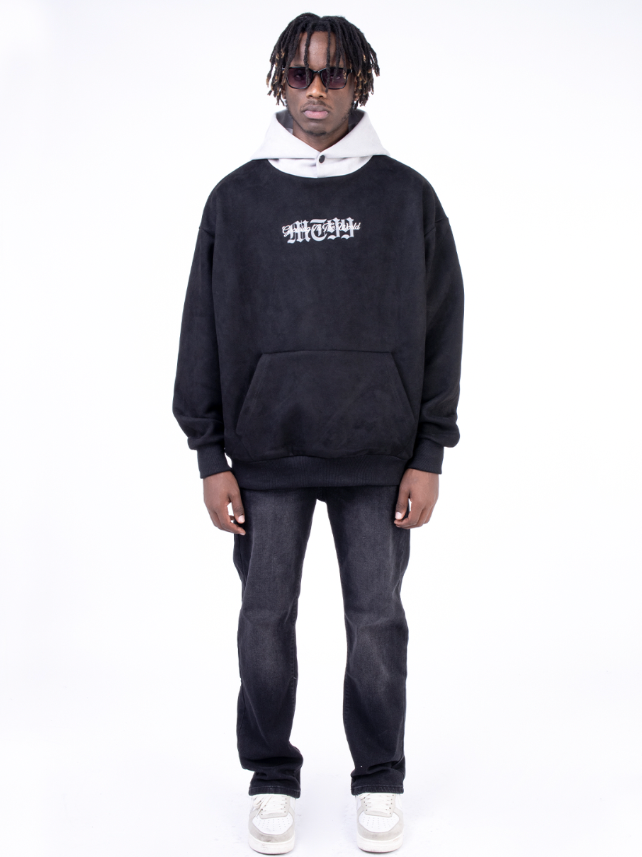 F3F Select Suede Embroidered Hoodie