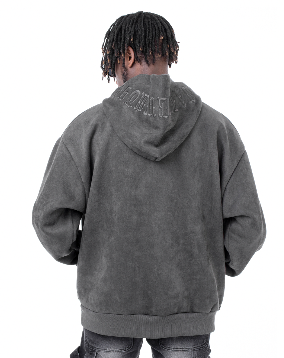 F3F Select Growing Embroidered Suede Hoodie