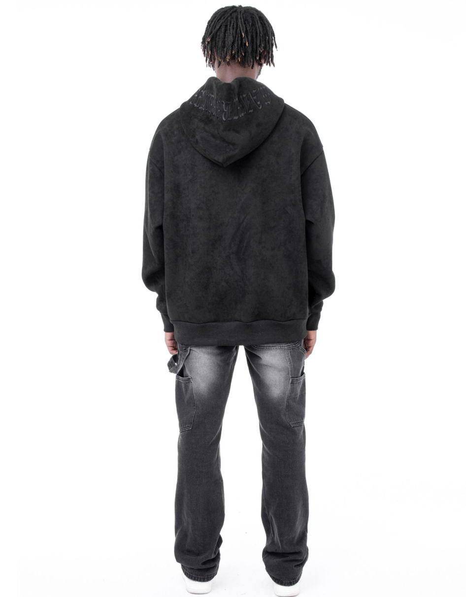 F3F Select Growing Embroidered Suede Hoodie