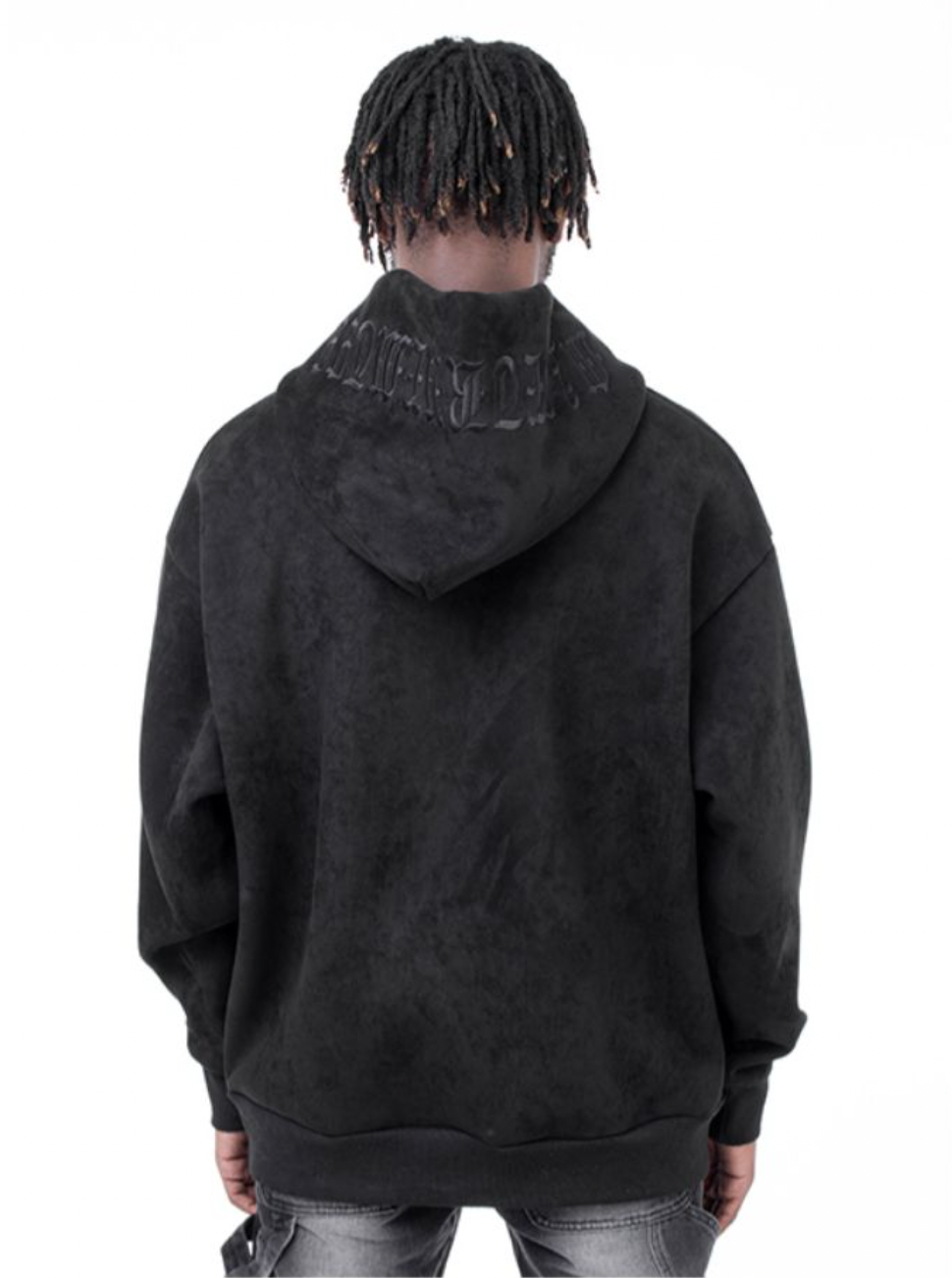 F3F Select Growing Embroidered Suede Hoodie