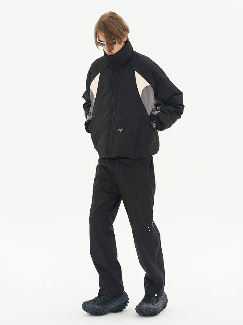 Harsh and Cruel 3D Functional Deconstruction Zipper Windproof Trousers