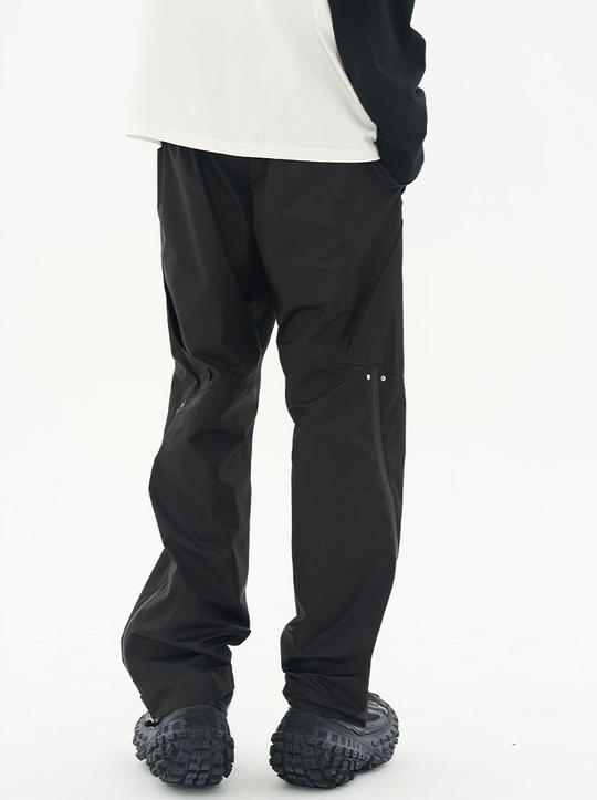 Harsh and Cruel 3D Functional Deconstruction Zipper Windproof Trousers