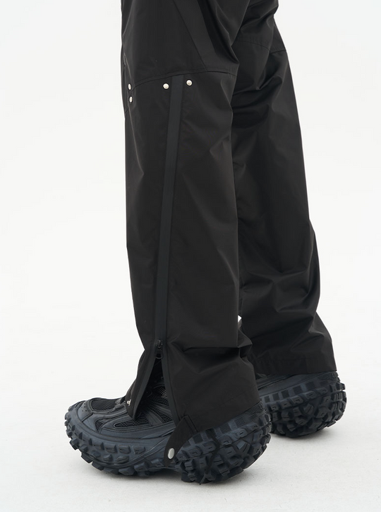 Harsh and Cruel 3D Functional Deconstruction Zipper Windproof Trousers