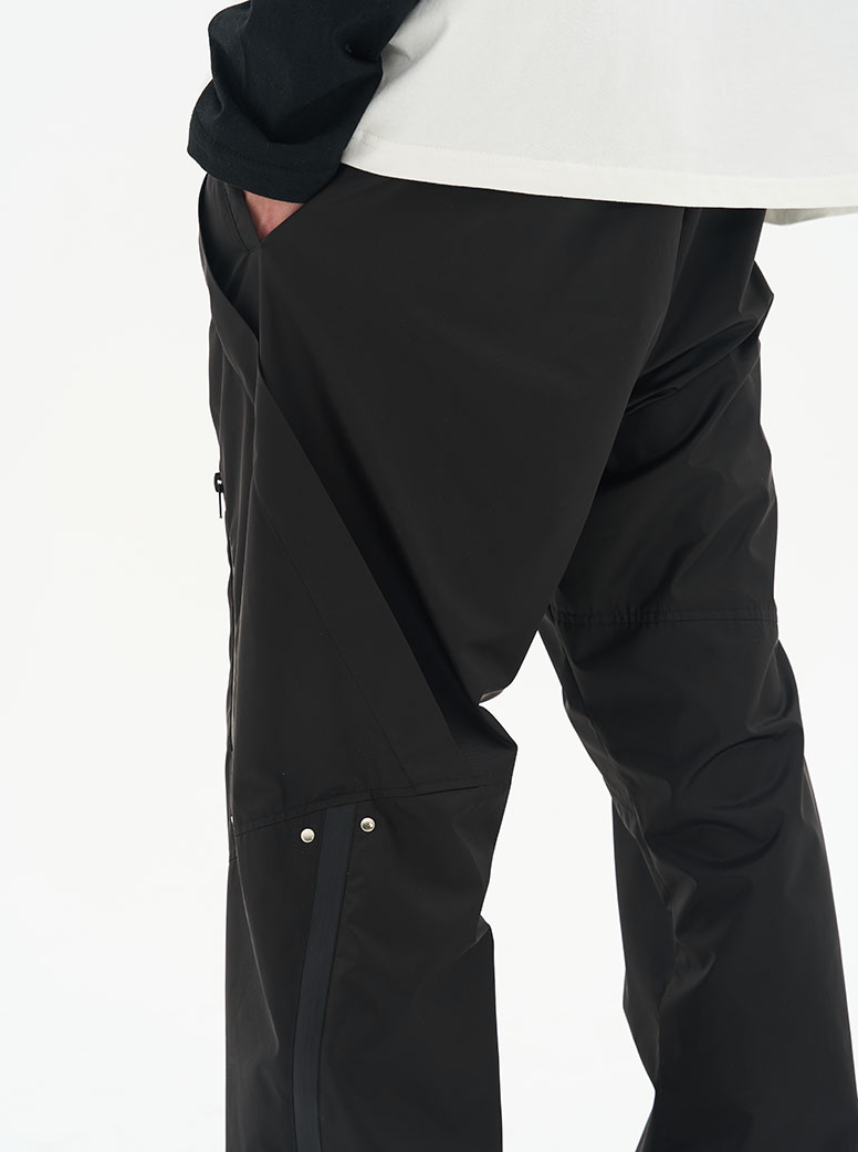 Harsh and Cruel 3D Functional Deconstruction Zipper Windproof Trousers