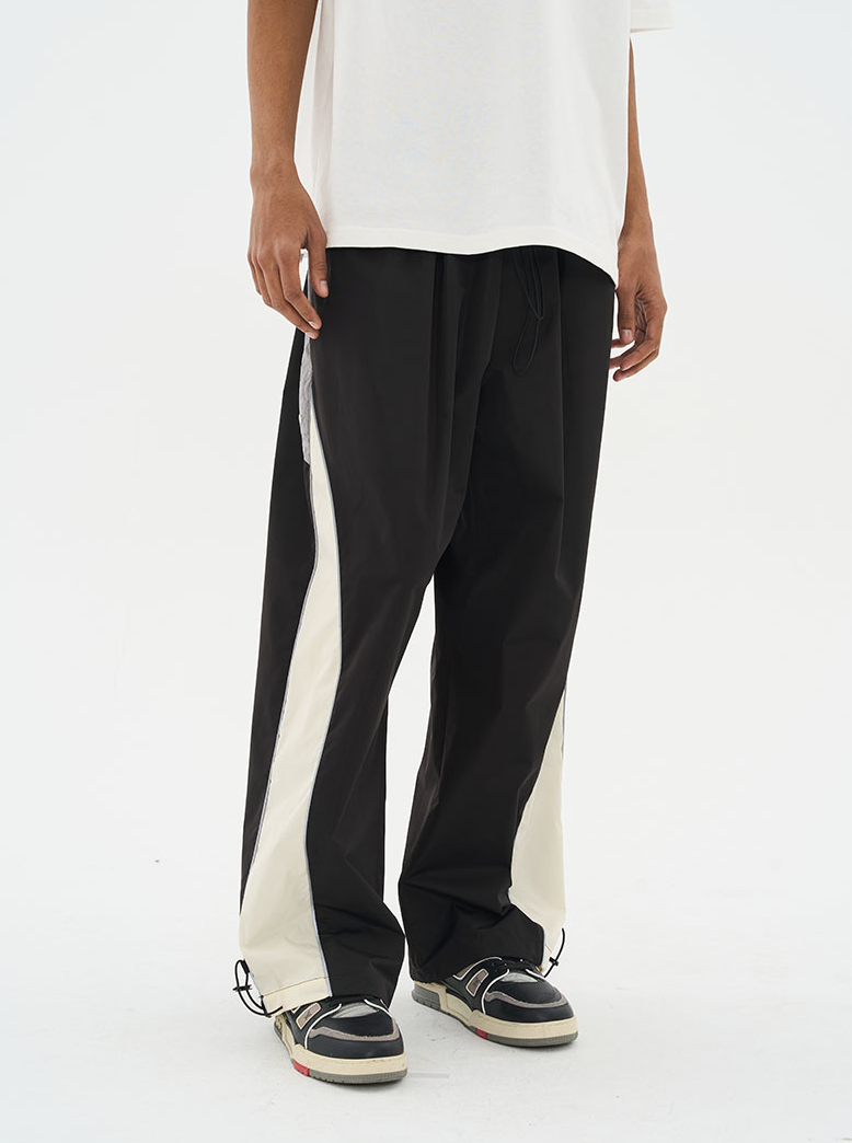 Harsh and Cruel Wide Leg Adjustable Track Pants