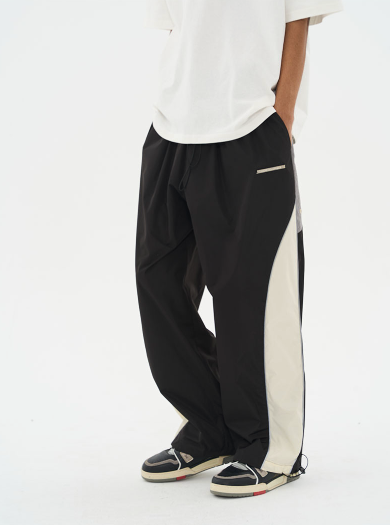 Harsh and Cruel Wide Leg Adjustable Track Pants