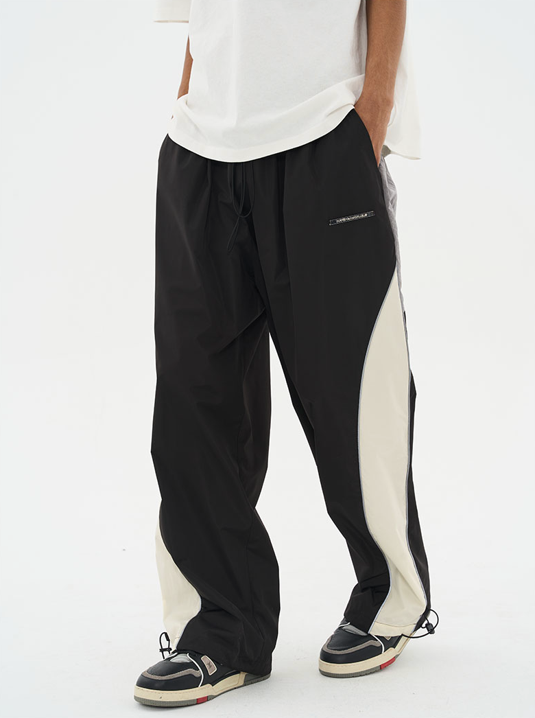 Harsh and Cruel Wide Leg Adjustable Track Pants