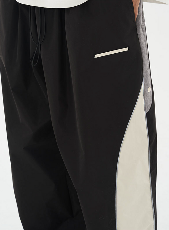 Harsh and Cruel Wide Leg Adjustable Track Pants