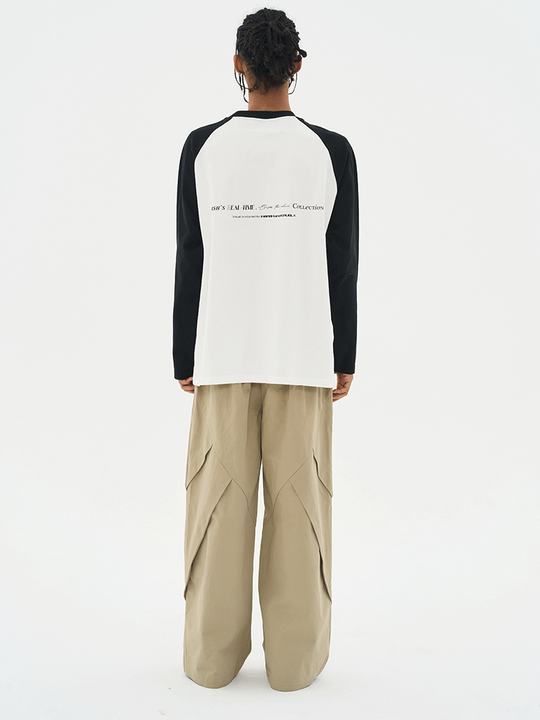 Harsh and Cruel Pleated Wide Loose Trousers