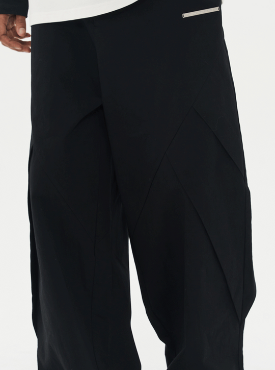 Harsh and Cruel Pleated Wide Loose Trousers