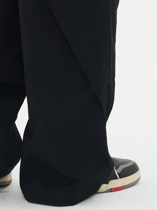 Harsh and Cruel Pleated Wide Loose Trousers