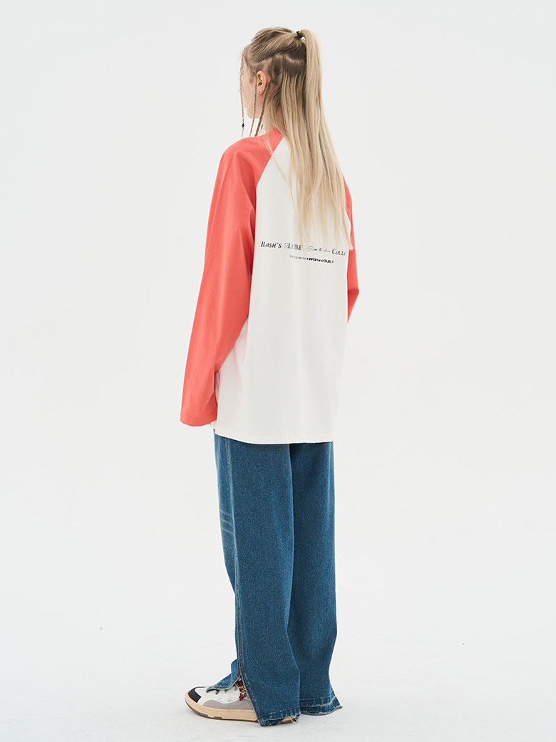 Harsh and Cruel Washed Frayed Straight Denim