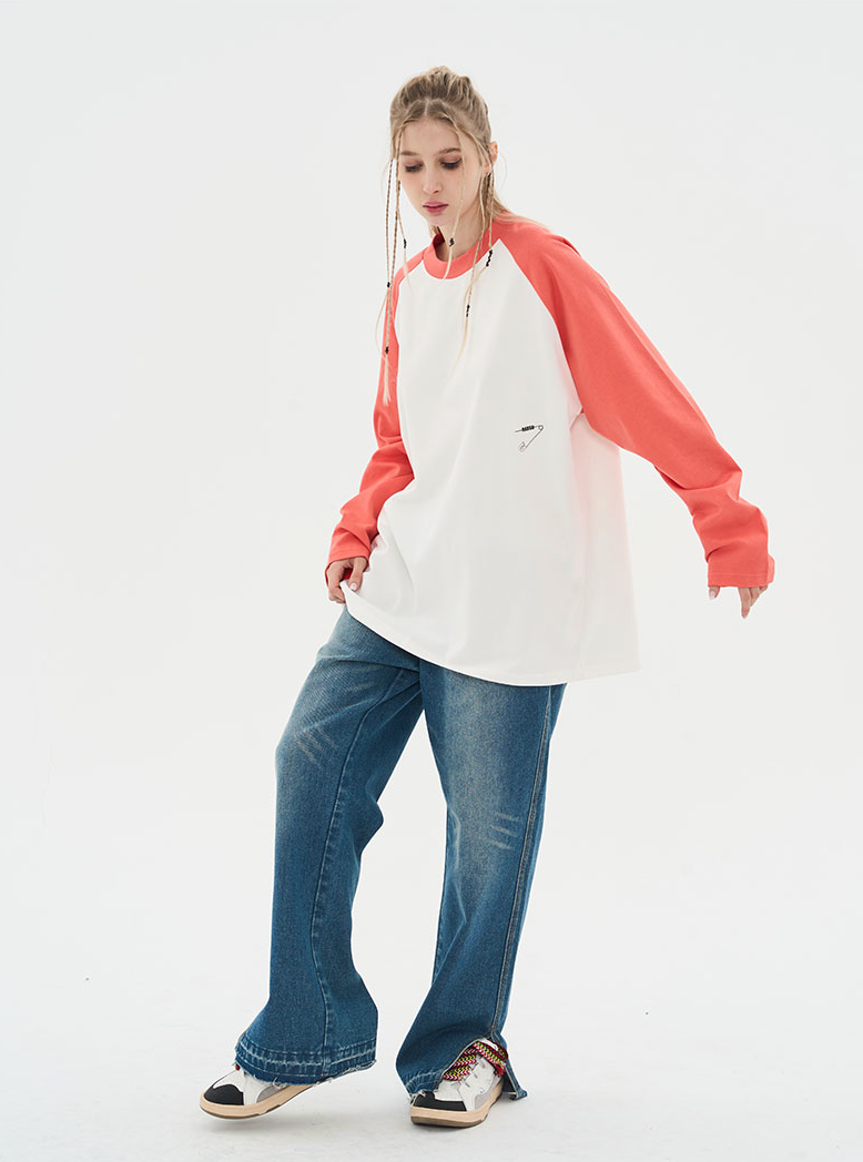 Harsh and Cruel Washed Frayed Straight Denim