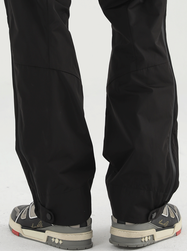 Harsh and Cruel Nylon Logo Flared Trousers