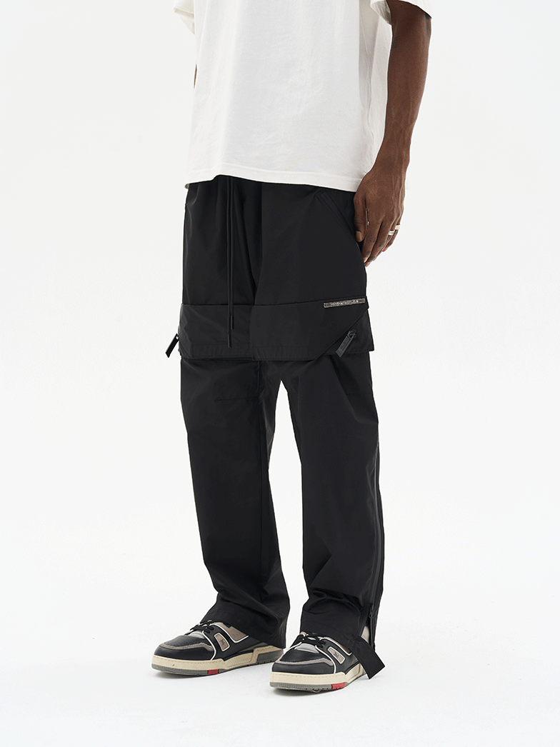 Harsh and Cruel Functional Pockets Casual Trousers