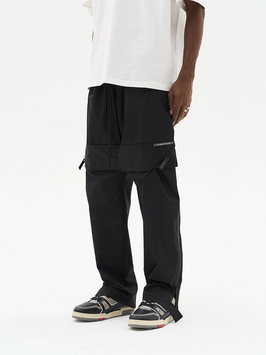 Harsh and Cruel Functional Pockets Casual Trousers