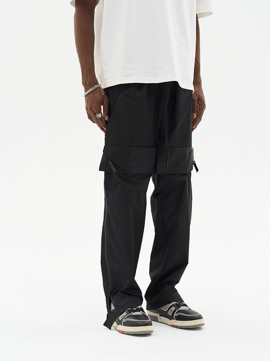 Harsh and Cruel Functional Pockets Casual Trousers