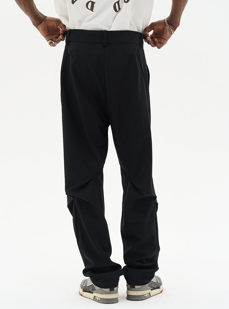 Harsh and Cruel Deconstructed Draped Trousers