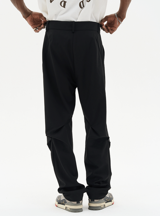 Harsh and Cruel Deconstructed Draped Trousers