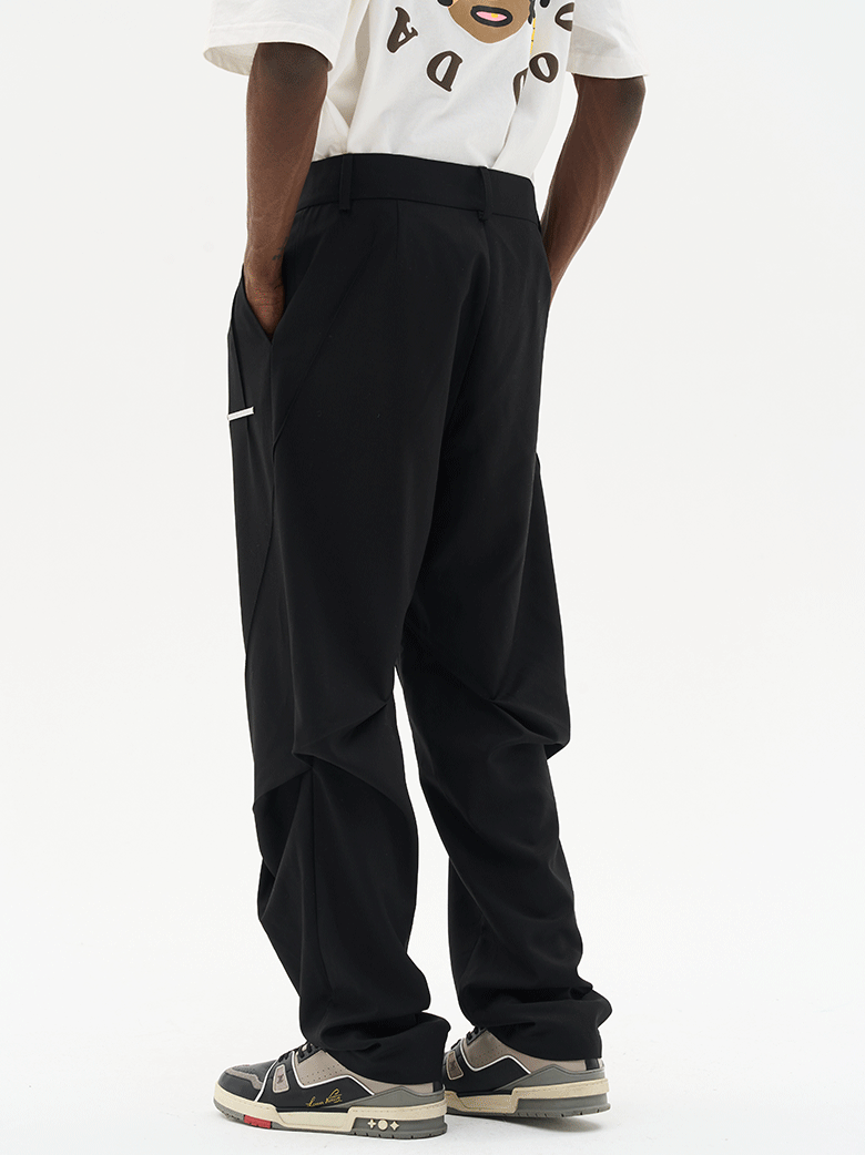 Harsh and Cruel Deconstructed Draped Trousers