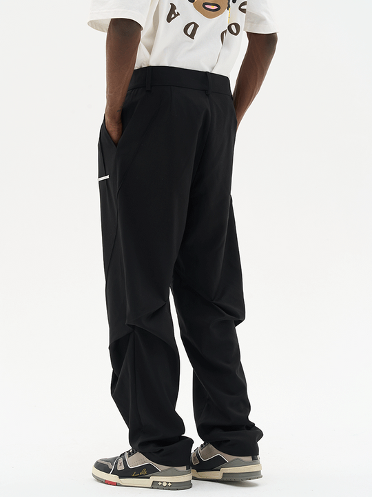 Harsh and Cruel Deconstructed Draped Trousers