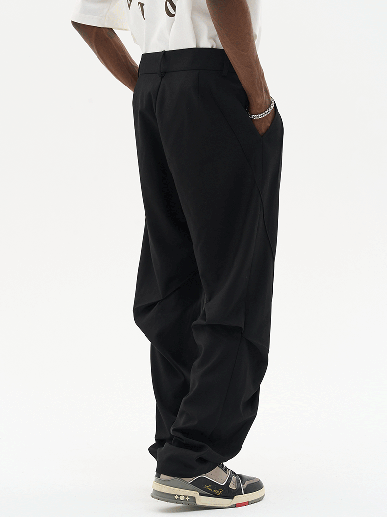 Harsh and Cruel Deconstructed Draped Trousers