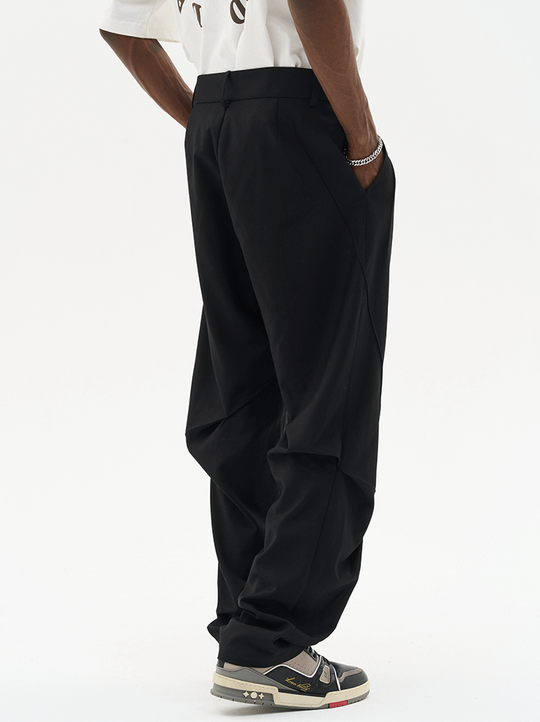 Harsh and Cruel Deconstructed Draped Trousers