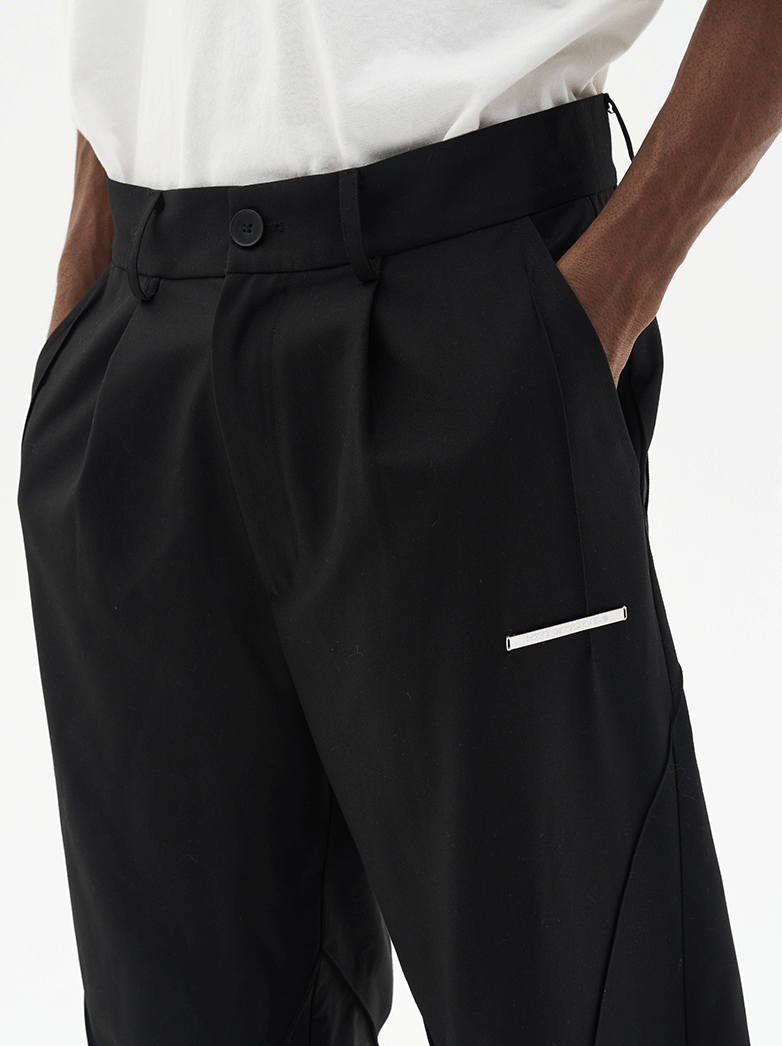 Harsh and Cruel Deconstructed Draped Trousers