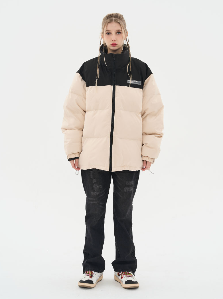Harsh and Cruel Logo Basic Padded Jacket