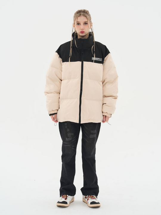 Harsh and Cruel Logo Basic Padded Jacket