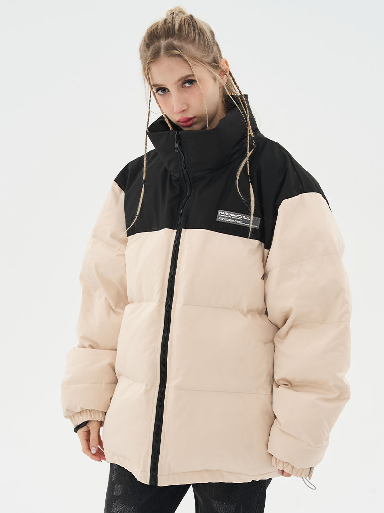 Harsh and Cruel Logo Basic Padded Jacket