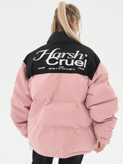 Harsh and Cruel Logo Basic Padded Jacket