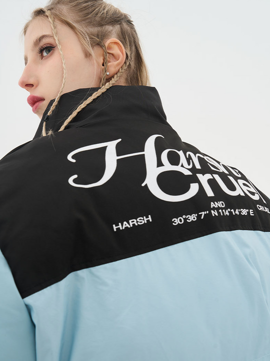 Harsh and Cruel Logo Basic Padded Jacket