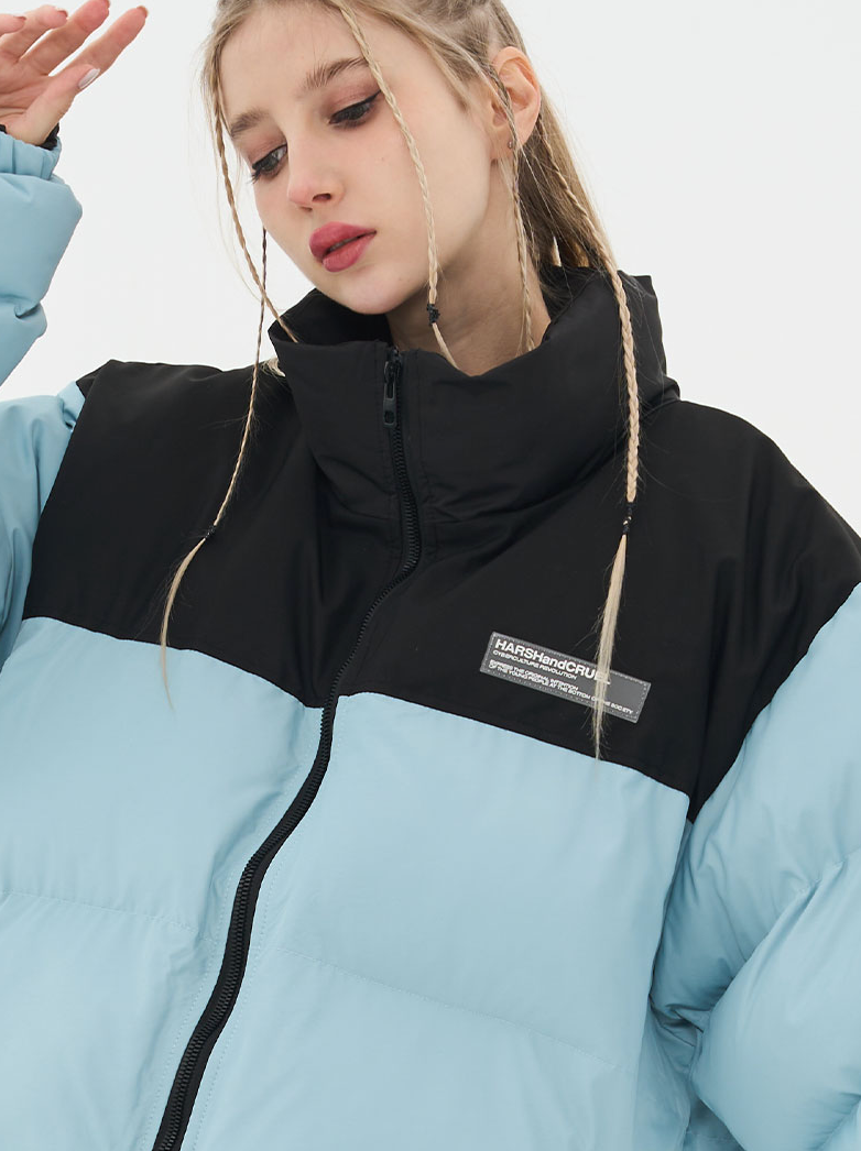 Harsh and Cruel Logo Basic Padded Jacket