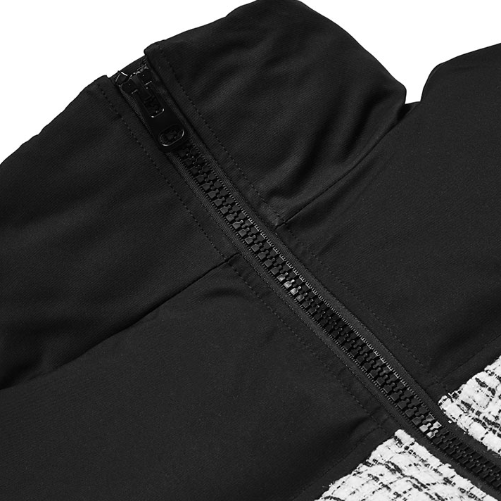 Harsh and Cruel Plaid Padded Jacket