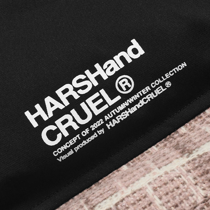 Harsh and Cruel Plaid Padded Jacket