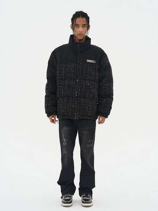 Harsh and Cruel Plaid Padded Jacket