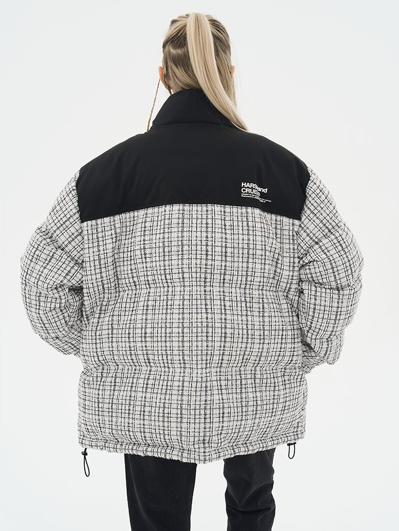 Harsh and Cruel Plaid Padded Jacket