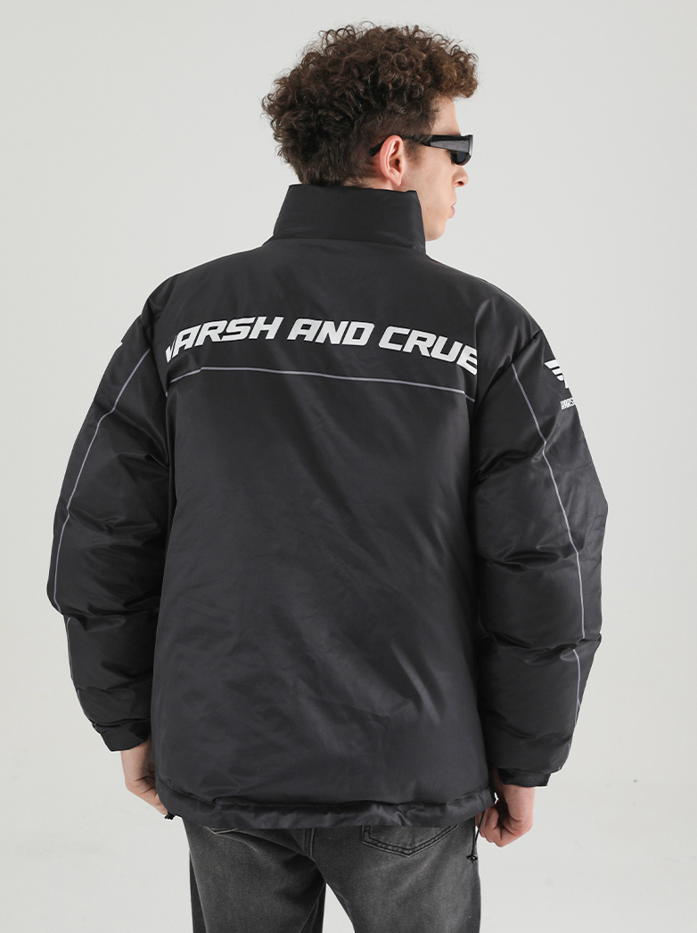 Harsh and Cruel Retro Motorcycle Racing Jacket