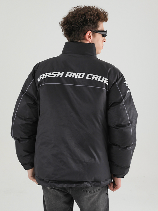 Harsh and Cruel Retro Motorcycle Racing Jacket