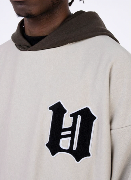 F3F Select Patchwork Patch Embroidery Pocket Hoodie