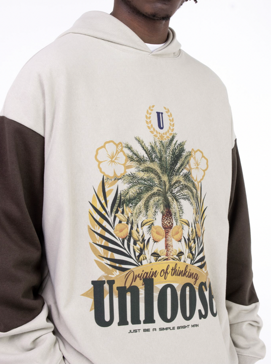 F3F Select Coconut Tree Print Hoodie