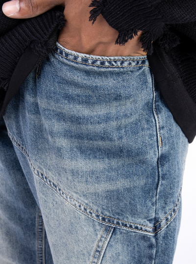 F3F Select Curved Washed Gradient Jeans