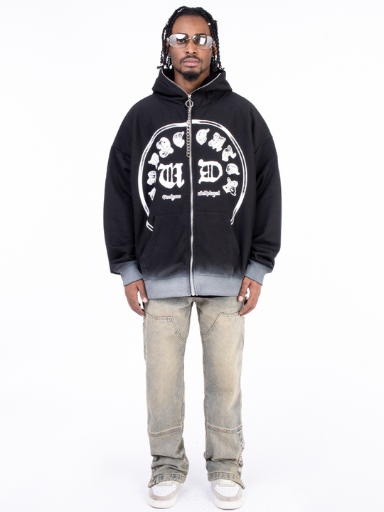 F3F Select Mud Washed Buckle Jeans