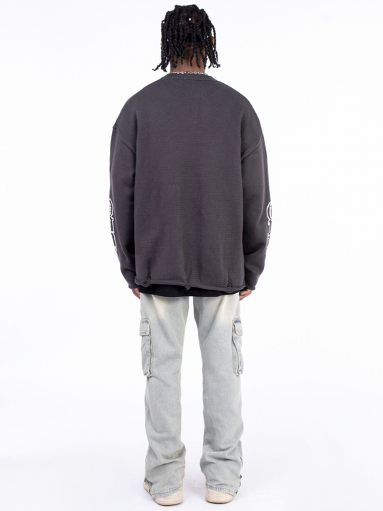 F3F Select Washed Micro Stretch Leg Zipper Jeans